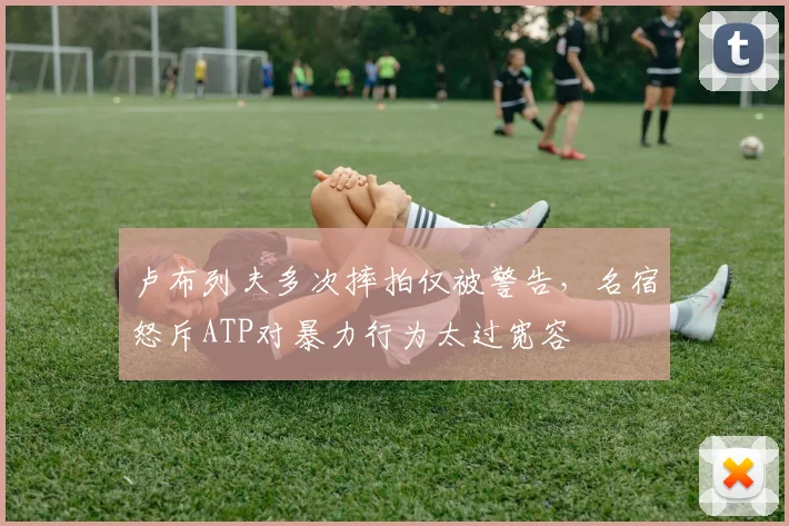 卢布列夫多次摔拍仅被警告，名宿怒斥ATP对暴力行为太过宽容